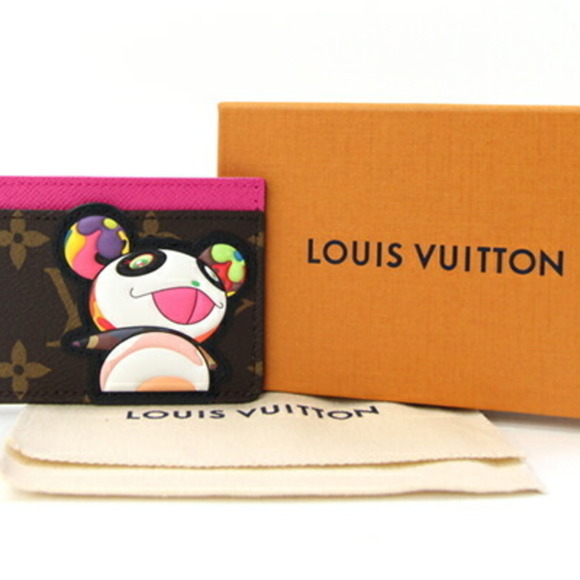 LOUIS VUITTON Brown Card Holder - Picture 5 of 5